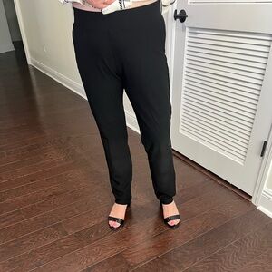Eileen Fisher Black Crepe Pants Good Condition